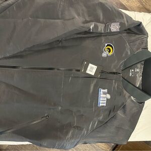NFL LA RAMS Super Bowl  Gray Jacket